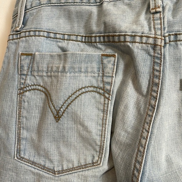 Levi’s Eco 539 Jeans Vintage Straight 36x30 Blue White Green Tab Denim Organic - Picture 10 of 16